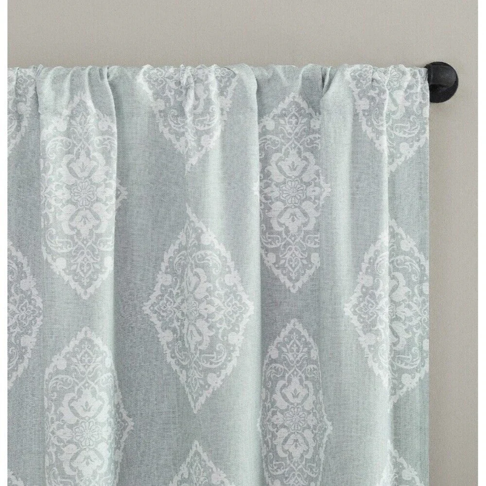 NEW CURTAIN The Big One Paisley Scroll Window Curtain Panel